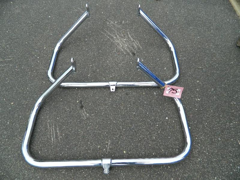 lot 75 image: Harley Davidson Chrome Crash Bars ...