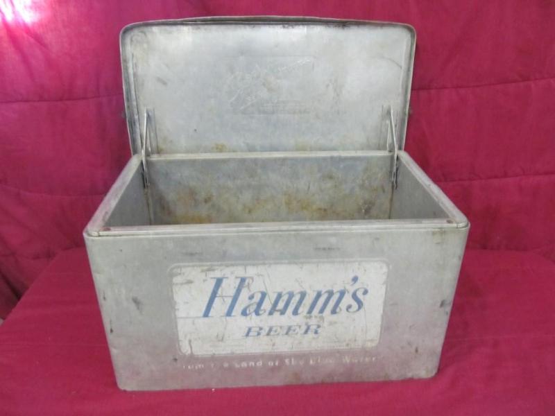 Vintage Hamms Beer Cooler...