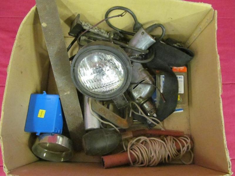 Group of Misc. Tools - Drill, Clamp...