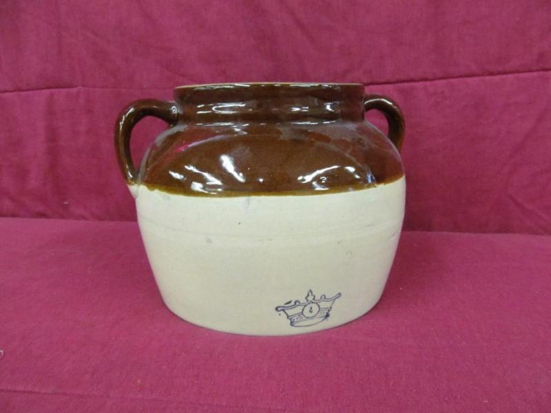 Crown Crock Bean Pot without Cover ...