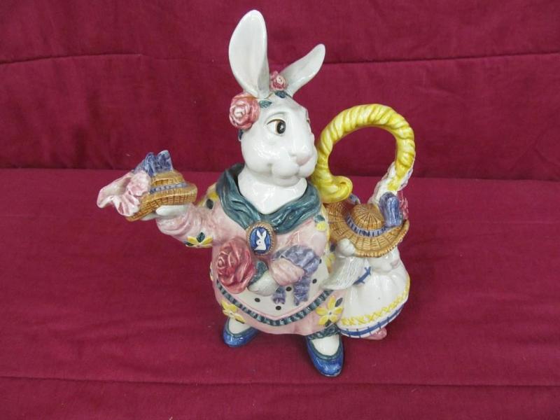 Ceramic Rabbit Pitcher...