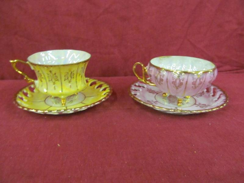 2 Sets of China - Cups and Saucers...