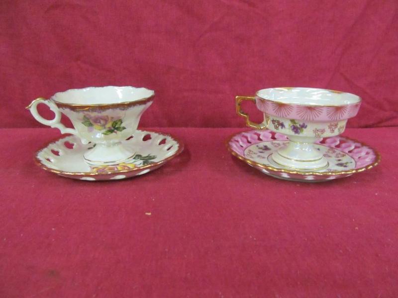 2 Sets of China - Cups and Saucers...