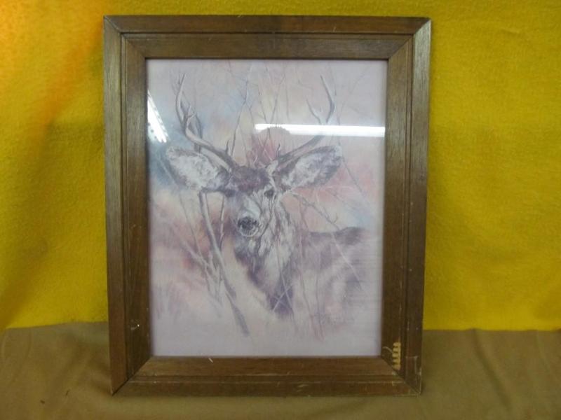 Picture of Deer, Autographed K Maro...