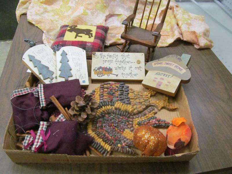 Fall Decor - Rocker, Pillow, Birds...