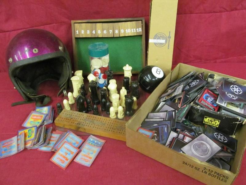 Games, Chess Pieces and Glass Board...