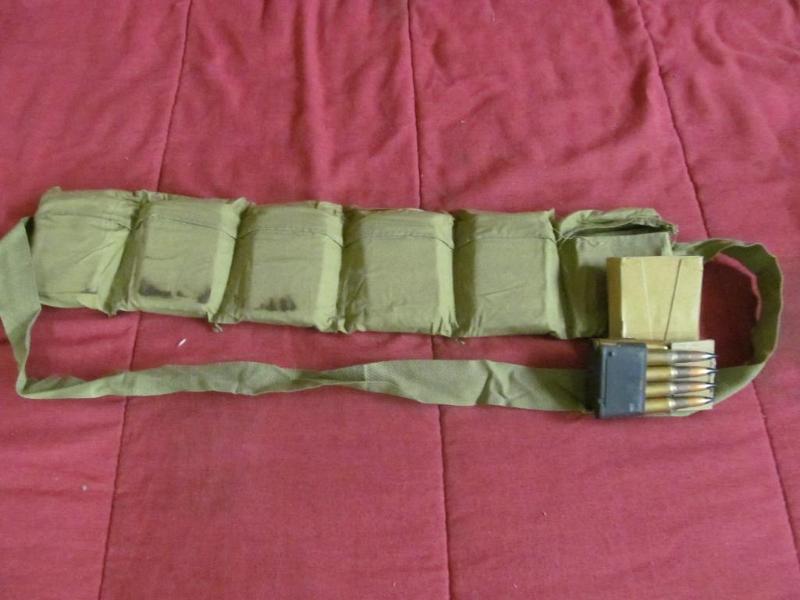 Loaded Bandolier M-1 30-06 Clips, 4...