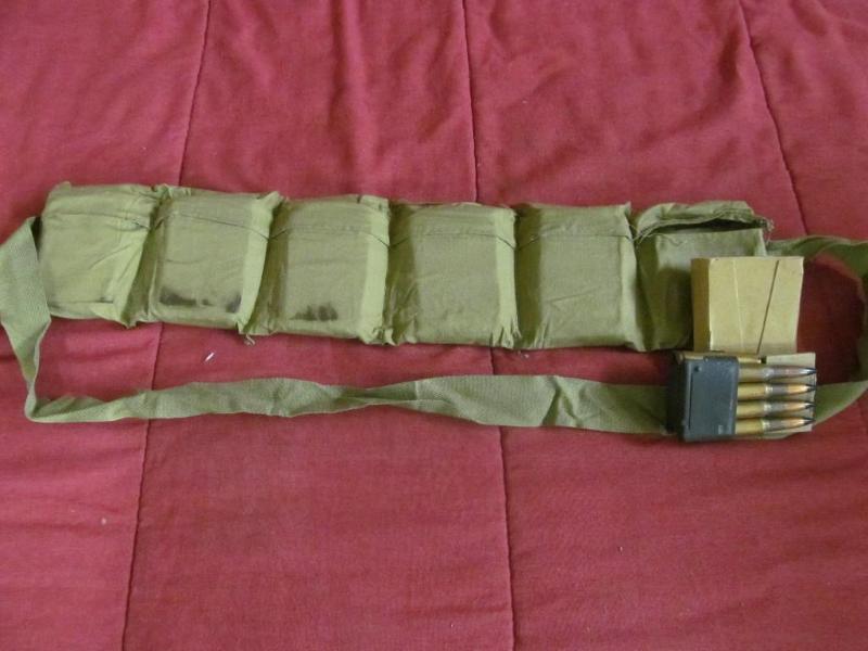 Loaded Bandolier M-1 30-06 Clips, 4...