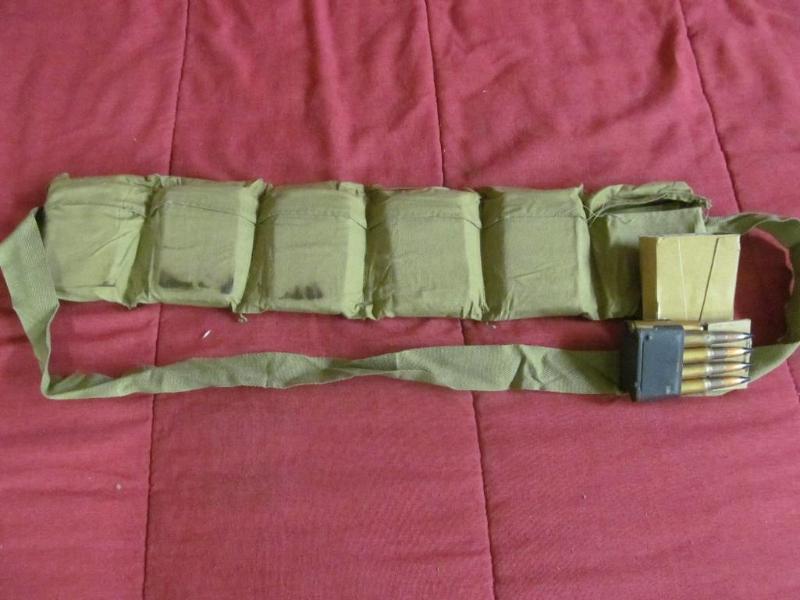 Loaded Bandolier M-1 30-06 Clips, 4...