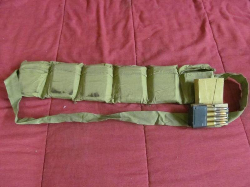 Loaded Bandolier M-1 30-06 Clips, 4...