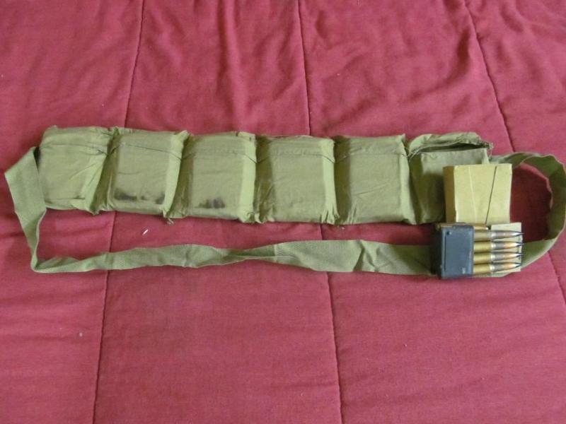 Loaded Bandolier M-1 30-06 Clips, 4...