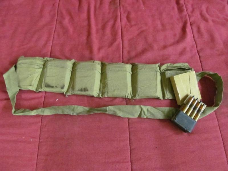 Loaded Bandolier M-1 30-06 Clips, 4...