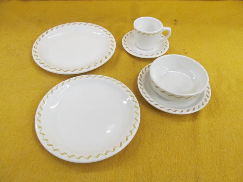 Set of Buffalo China Dishes, Mark P...