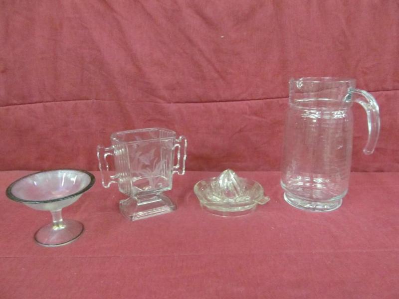 Juicer, Pitcher, Stemmed Dish, Rect...