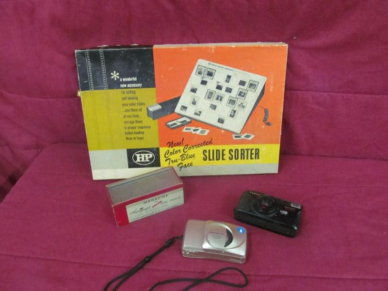 Vintage Slide Sorter, Magazine Slid...