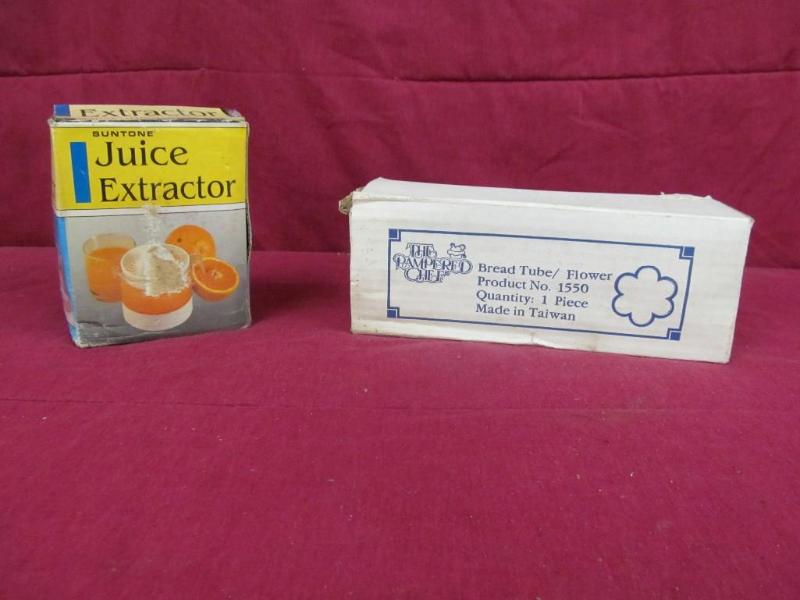 Juice Extractor and Bread Pan...