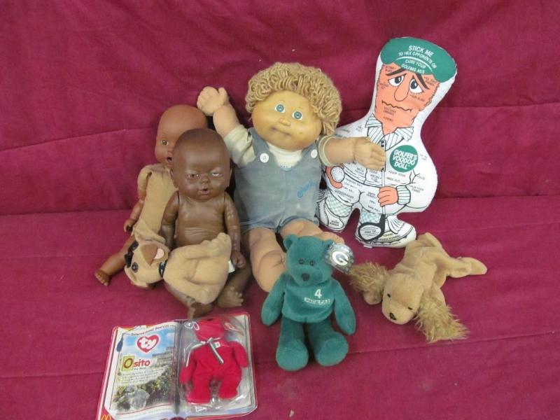 Dolls, Beanie Babies Brett Favre Gr...