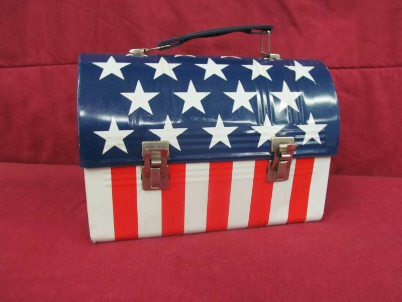 Adlain&nbspMetal Lunch Box - Red, ...