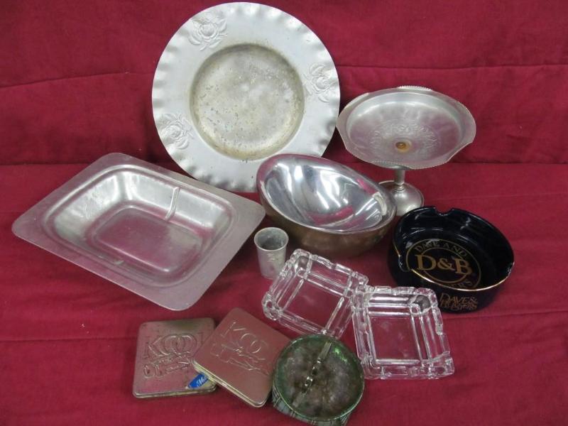 Aluminum Serving Pieces - 2 Bowls, ...