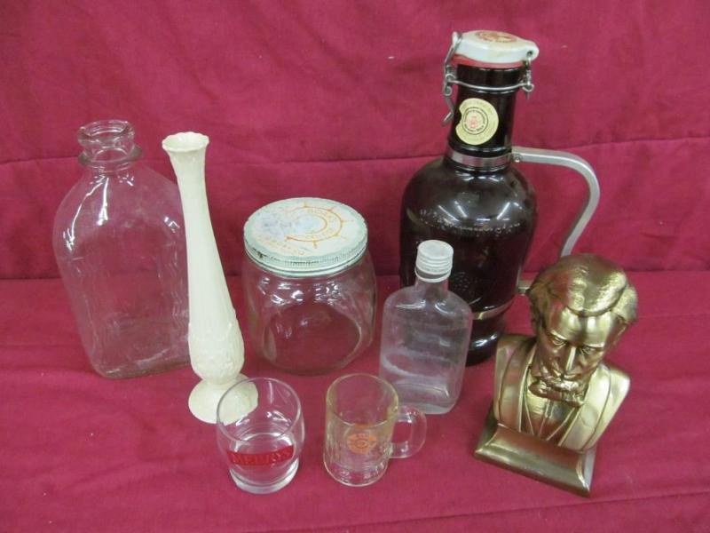 Vintage Jars, Bottles, A &amp W Ro...