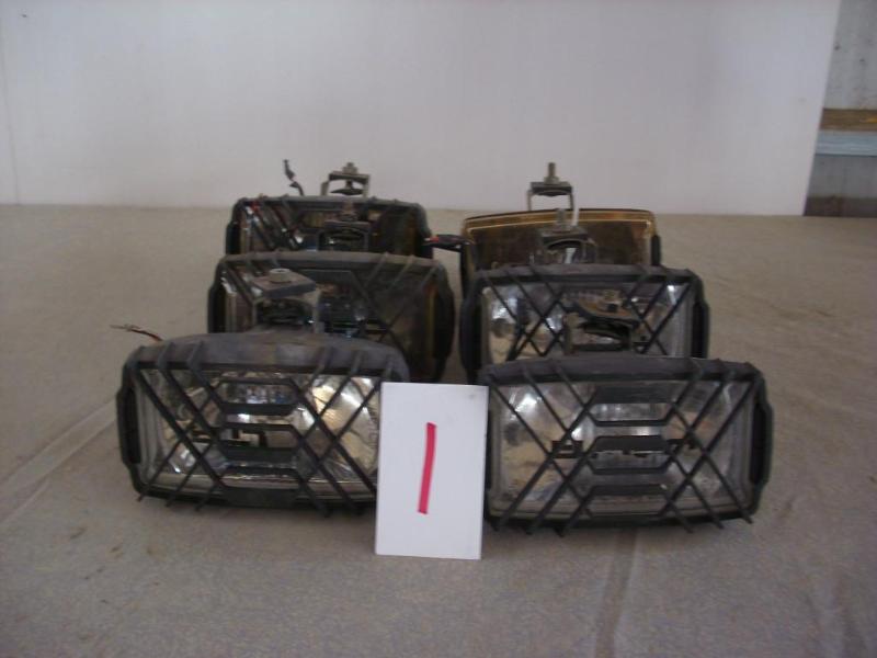 6 Delta off-road lights...