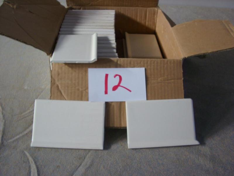 ceramic baseboard tile, 34 pieces 4...