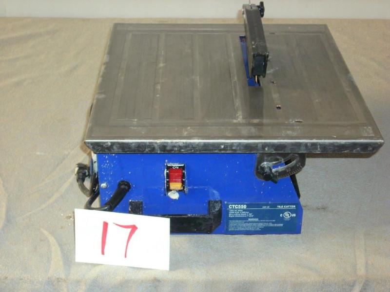 CTC550 tile wet saw, works...
