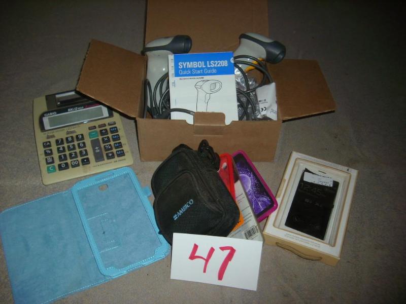 Motorola scanner and misc items, ce...