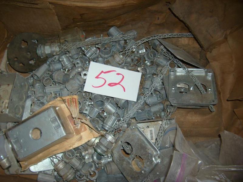 Box of electric connectors...
