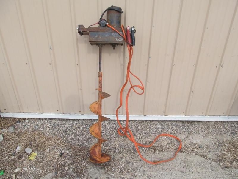 Grandpas Ice auger,Battery operated...