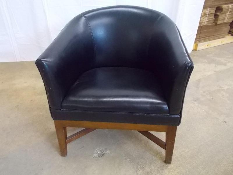 Curved back reception chair.&nbsp ...