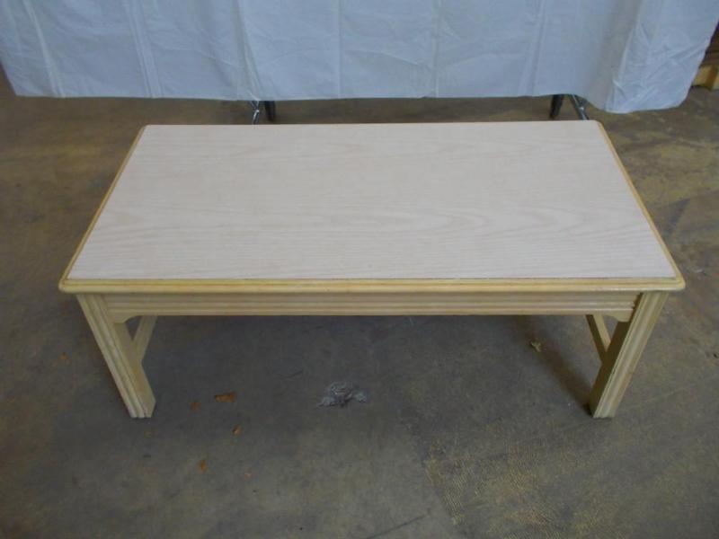Formica top coffee table. 22 x 42 x...