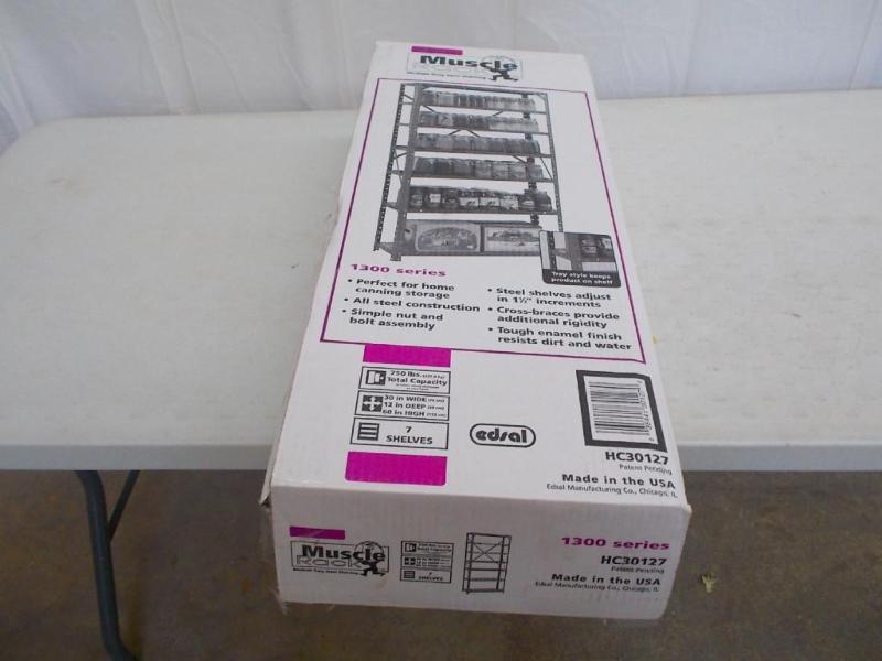 Heavy duty shelving unit called Mus...
