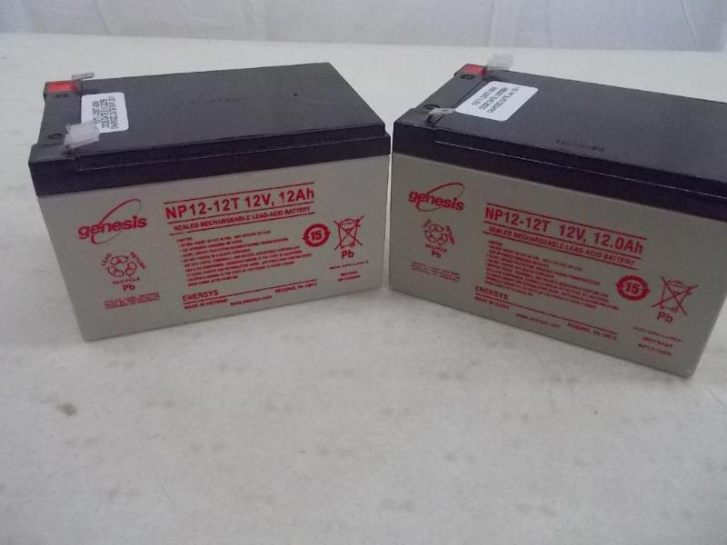 Pair of Genesis, sealed, rechargeab...