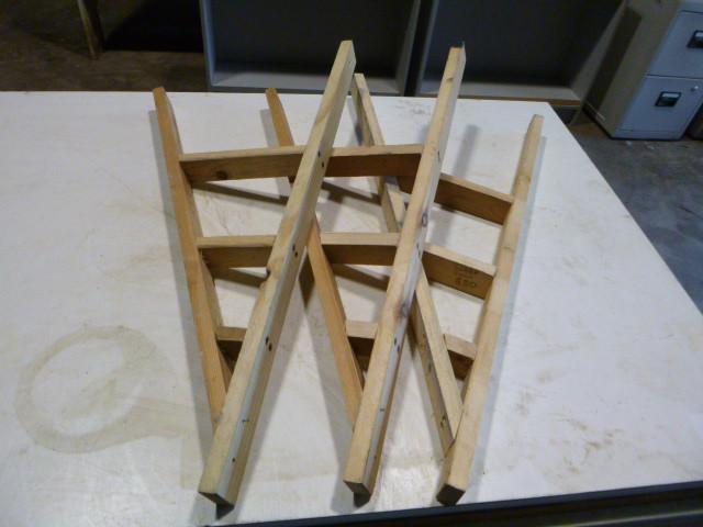 3 Wood Shelf Brackets...