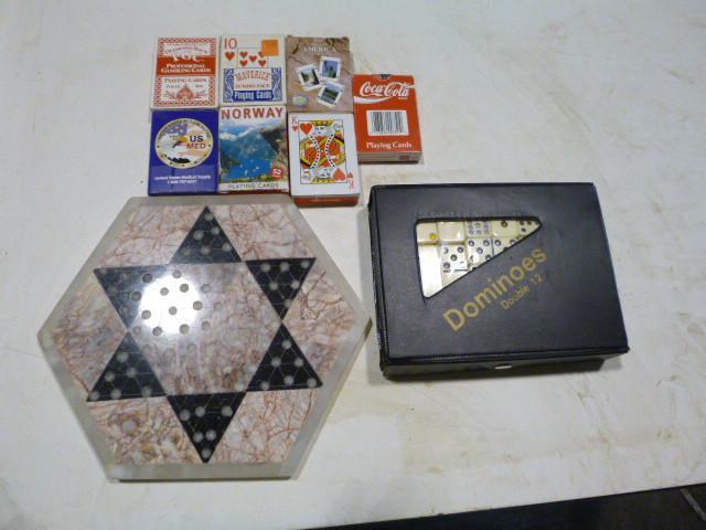 Dominoes, Chinese Checkers and Play...