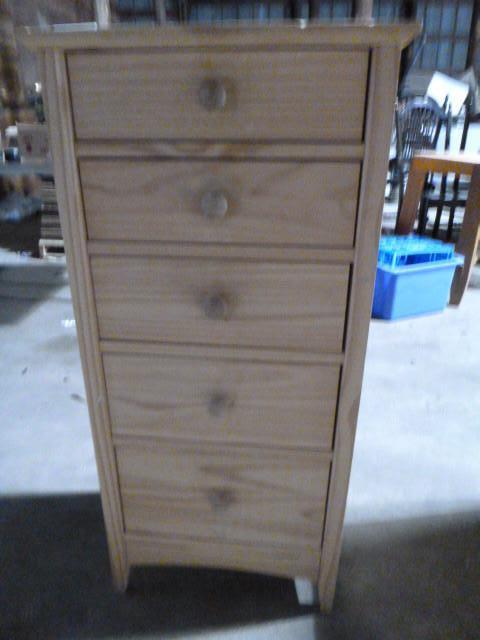 5 Drawer Storage Dresser 40&quot H...