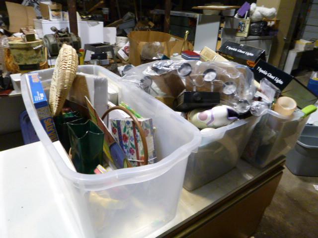 3 Totes of Miscellaneous Decoration...