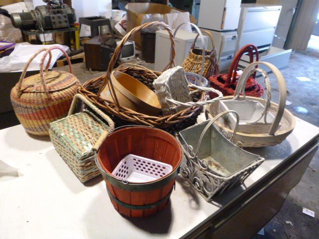 Lot of Various Baskets...