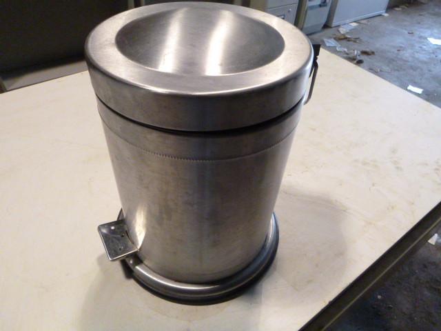 Small Stainless Trash Can...
