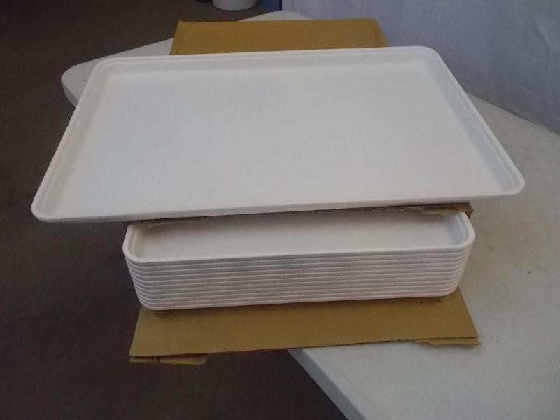 One case of 12 NEW molded fiberglas...