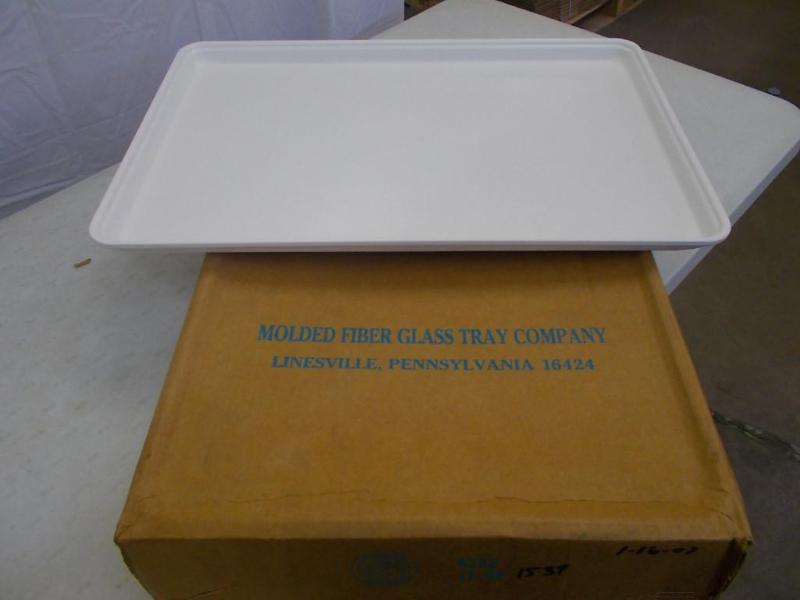 One case of 12 NEW molded fiberglas...
