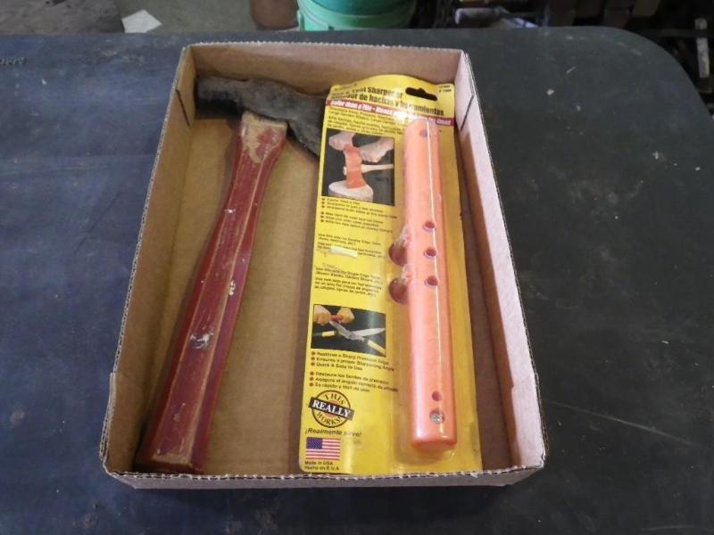 ax and ax sharpener...