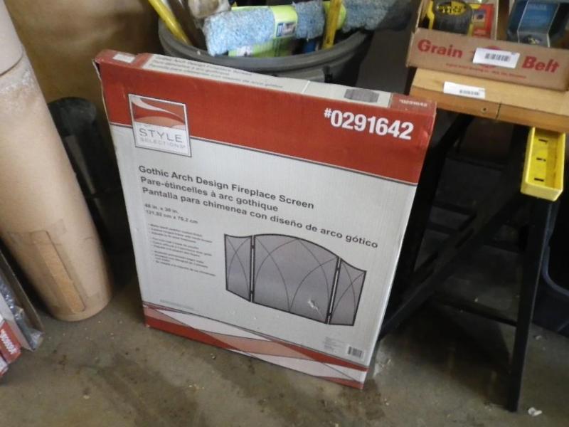 new fire place screen 48&quot x 30...