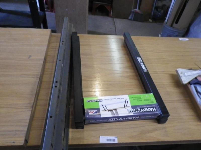 organizer and handy steps...