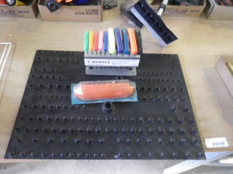 Socket organizer, t handle set, cor...