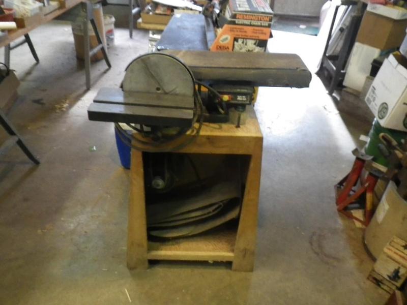 Craftsman 220v dual sander, disc an...