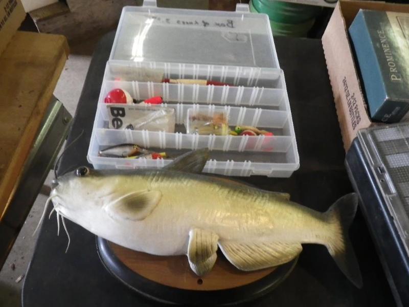 Fishing tackle and talking trout...