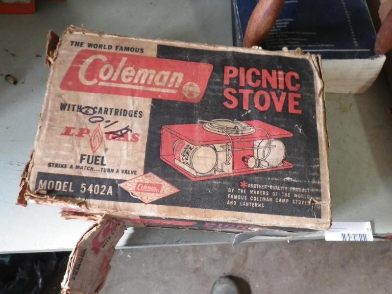 coleman picnic stove...