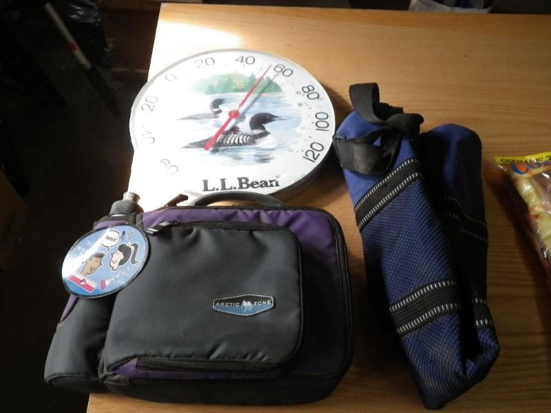 coolers and thermometer...